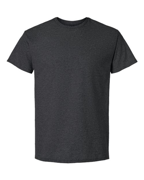 Gildan 12514, 3000 Unisex Light Cotton T-shirt, Heather Dark Grey