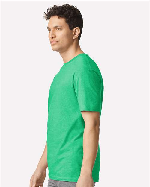 Gildan 12514, 3000 Unisex Light Cotton T-shirt, Heather Irish Green