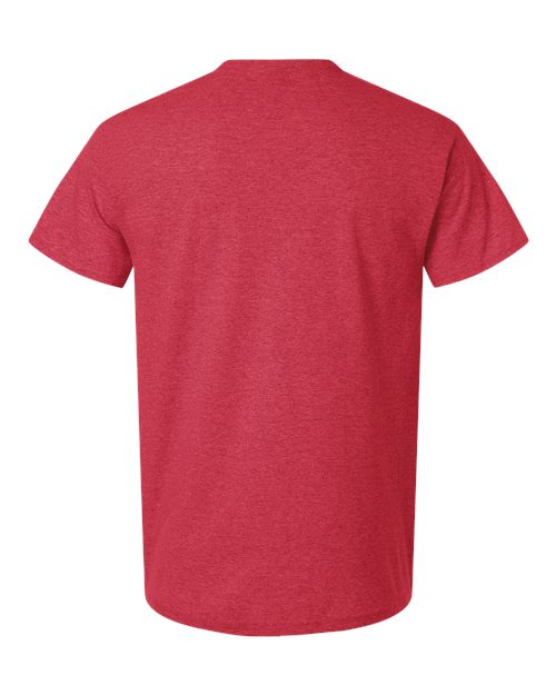 Gildan 12514, 3000 Unisex Light Cotton T-shirt, Heather Red