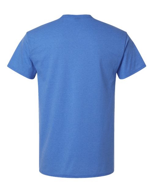 Gildan 12514, 3000 Unisex Light Cotton T-shirt, Heather Royal