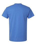 Gildan 12514, 3000 Unisex Light Cotton T-shirt, Heather Royal