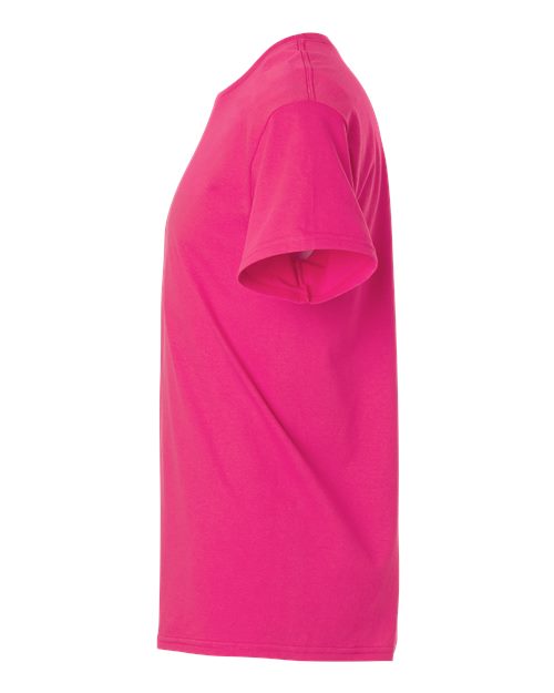 Gildan 12514, 3000 Unisex Light Cotton T-shirt, Heliconia