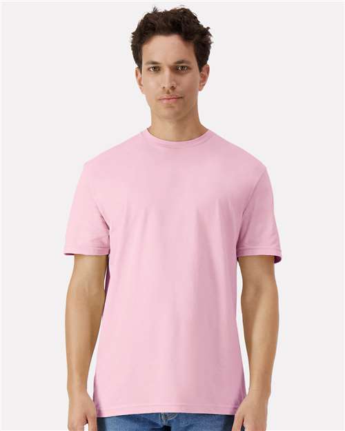 Gildan 12514, 3000 Unisex Light Cotton T-shirt, Light Pink