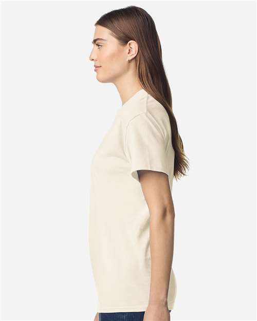 Gildan 12514, 3000 Unisex Light Cotton T-shirt, Natural