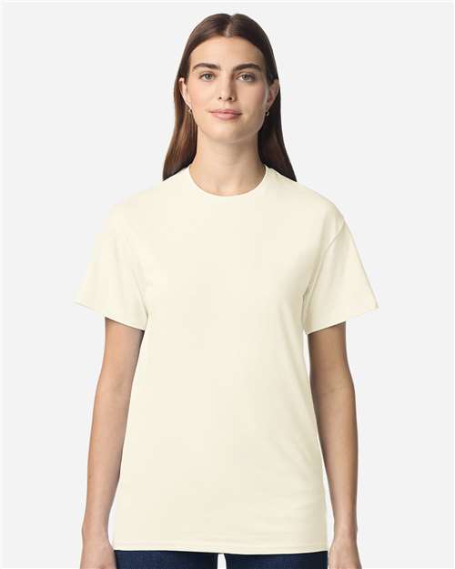 Gildan 12514, 3000 Unisex Light Cotton T-shirt, Off White