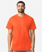 Gildan 12514, 3000 Unisex Light Cotton T-shirt, Orange