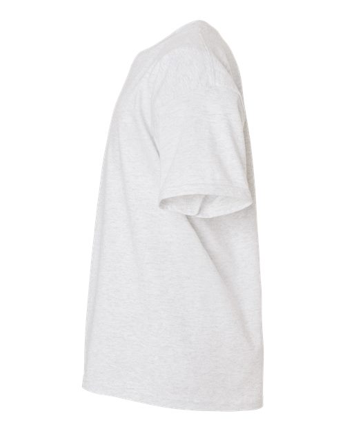 Gildan 12523, 3000b Youth Light Cotton T-shirt, Ash
