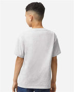 Gildan 3000B, Youth Light Cotton T-shirt, Ash