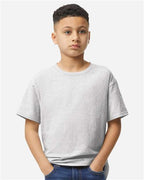 Gildan 3000B, Youth Light Cotton T-shirt, Ash