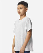 Gildan 12523, 3000b Youth Light Cotton T-shirt, Ash