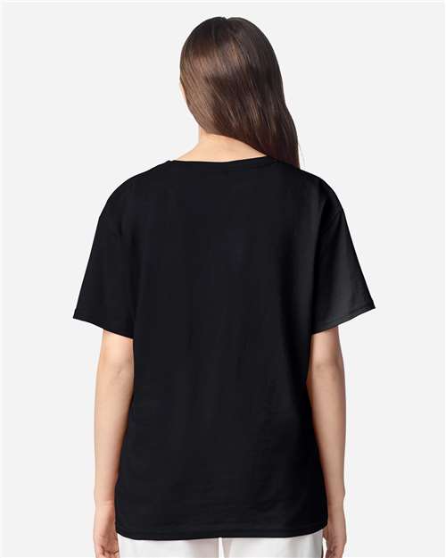 Gildan 12523, 3000b Youth Light Cotton T-shirt, Black