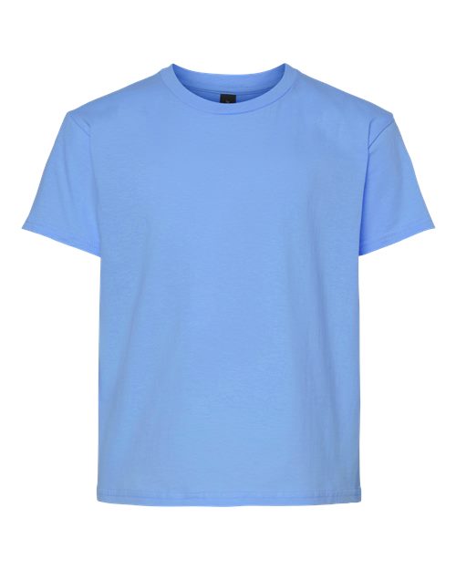 Gildan 12523, 3000b Youth Light Cotton T-shirt, Carolina Blue