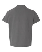 Gildan 3000B, Youth Light Cotton T-shirt, Charcoal