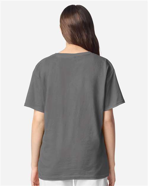 Gildan 12523, 3000b Youth Light Cotton T-shirt, Charcoal
