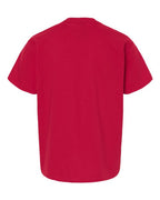 Gildan 12523, 3000b Youth Light Cotton T-shirt, Cherry Red