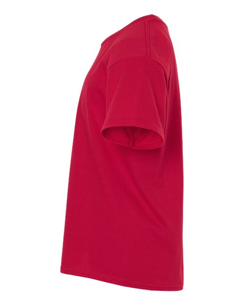 Gildan 12523, 3000b Youth Light Cotton T-shirt, Cherry Red
