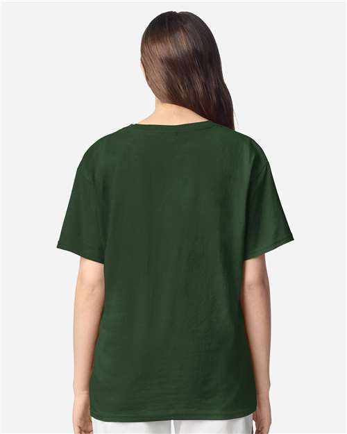 Gildan 12523, 3000b Youth Light Cotton T-shirt, Forest Green