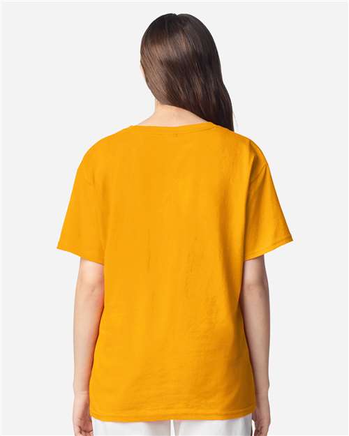 Gildan 12523, 3000b Youth Light Cotton T-shirt, Gold