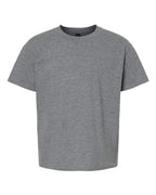 Gildan 12523, 3000b Youth Light Cotton T-shirt, Graphite Heather
