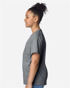 Gildan 12523, 3000b Youth Light Cotton T-shirt, Graphite Heather