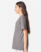 Gildan 12523, 3000b Youth Light Cotton T-shirt, Gravel