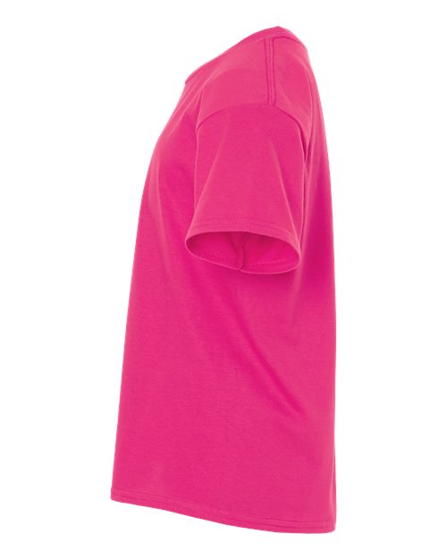 Gildan 3000B, Youth Light Cotton T-shirt, Heliconia