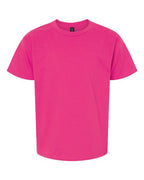 Gildan 12523, 3000b Youth Light Cotton T-shirt, Heliconia
