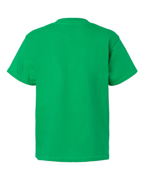Gildan 12523, 3000b Youth Light Cotton T-shirt, Irish Green