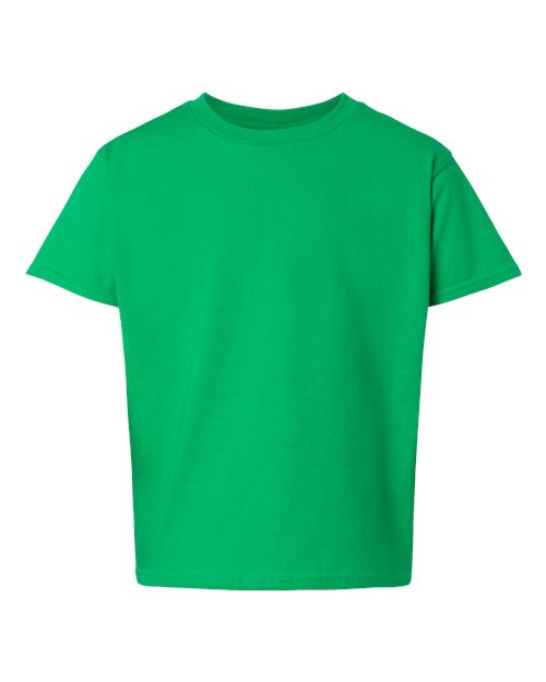 Gildan 12523, 3000b Youth Light Cotton T-shirt, Irish Green