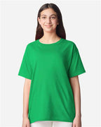 Gildan 12523, 3000b Youth Light Cotton T-shirt, Irish Green