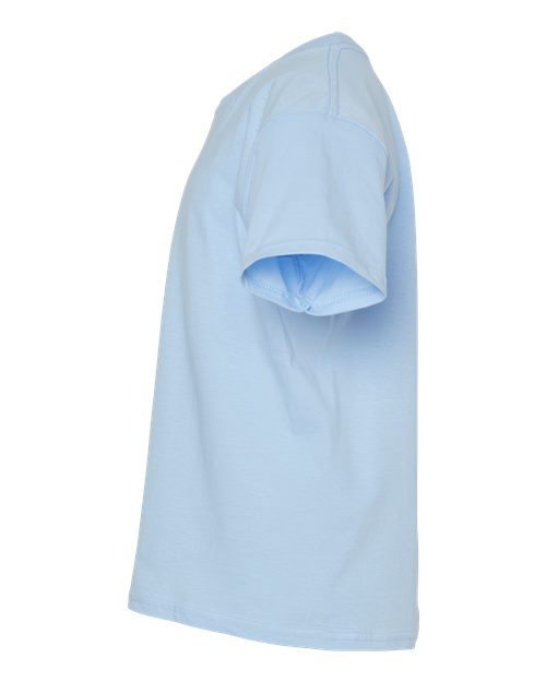Gildan 3000B, Youth Light Cotton T-shirt, Light Blue