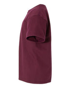 Gildan 12523, 3000b Youth Light Cotton T-shirt, Maroon