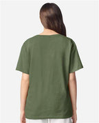 Gildan 12523, 3000b Youth Light Cotton T-shirt, Military Green