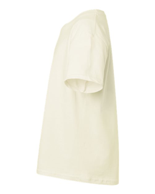 Gildan 3000B, Youth Light Cotton T-shirt, Off White