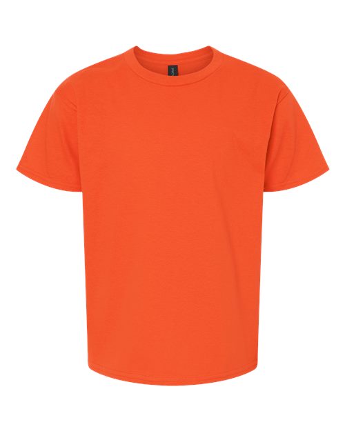 Gildan 12523, 3000b Youth Light Cotton T-shirt, Orange