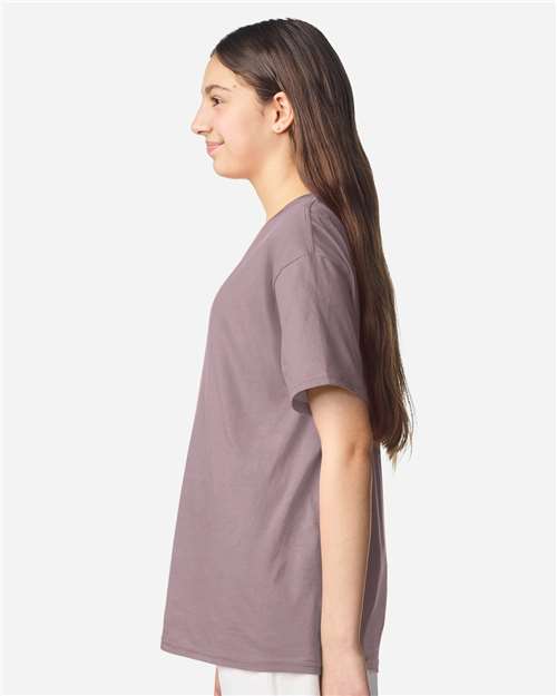 Gildan 12523, 3000b Youth Light Cotton T-shirt, Paragon