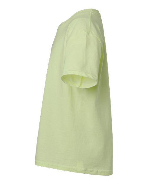Gildan 3000B, Youth Light Cotton T-shirt, Pistachio