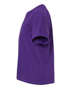 Gildan 12523, 3000b Youth Light Cotton T-shirt, Purple