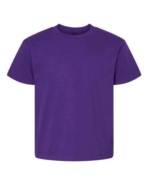 Gildan 3000B, Youth Light Cotton T-shirt, Purple