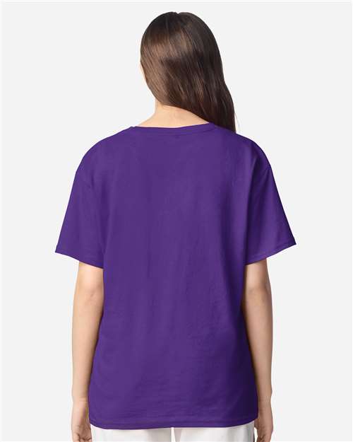 Gildan 12523, 3000b Youth Light Cotton T-shirt, Purple