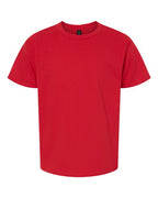 Gildan 3000B, Youth Light Cotton T-shirt, Red