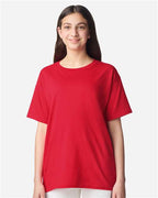Gildan 3000B, Youth Light Cotton T-shirt, Red