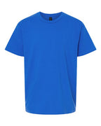 Gildan 12523, 3000b Youth Light Cotton T-shirt, Royal