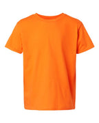 Gildan 3000B, Youth Light Cotton T-shirt, Safety Orange