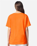Gildan 12523, 3000b Youth Light Cotton T-shirt, Safety Orange