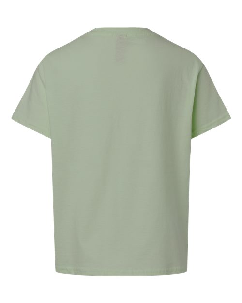 Gildan 3000B, Youth Light Cotton T-shirt, Sage