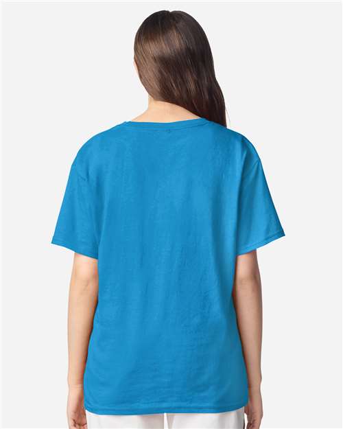 Gildan 12523, 3000b Youth Light Cotton T-shirt, Sapphire