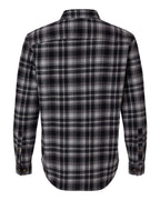 Columbia 161795, Men's Cornell Woods Flannel Shirt, Black Backland Tartan