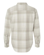 Columbia 161795, Men's Cornell Woods Flannel Shirt, Dark Stone Multi Buffalo Check