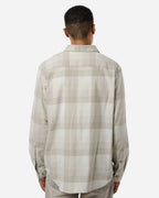Columbia 161795, Men's Cornell Woods Flannel Shirt, Dark Stone Multi Buffalo Check